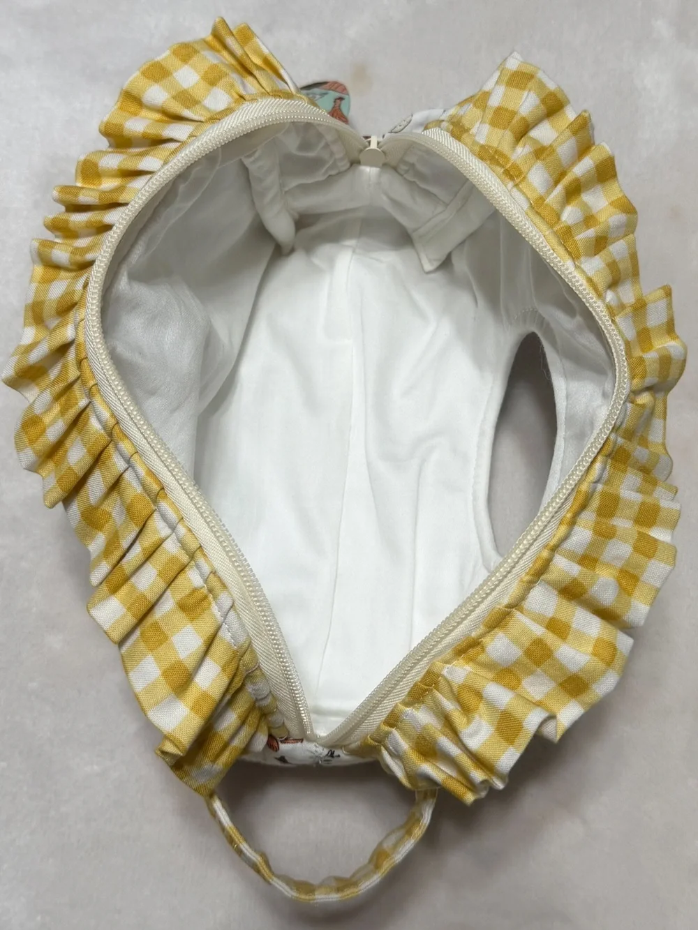Handmade Pampers Wipes Pouch in “Child of God” Embroidered Handle